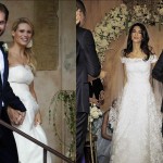 Matrimoni vip: Michelle Hunziker e Tomaso Trussardi; Amal Alamuddin e George Clooney