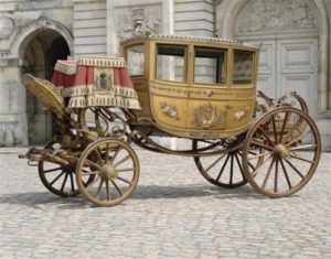 Sposa in carrozza - la berlina