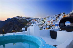 Blue Angel, Santorini, Grecia