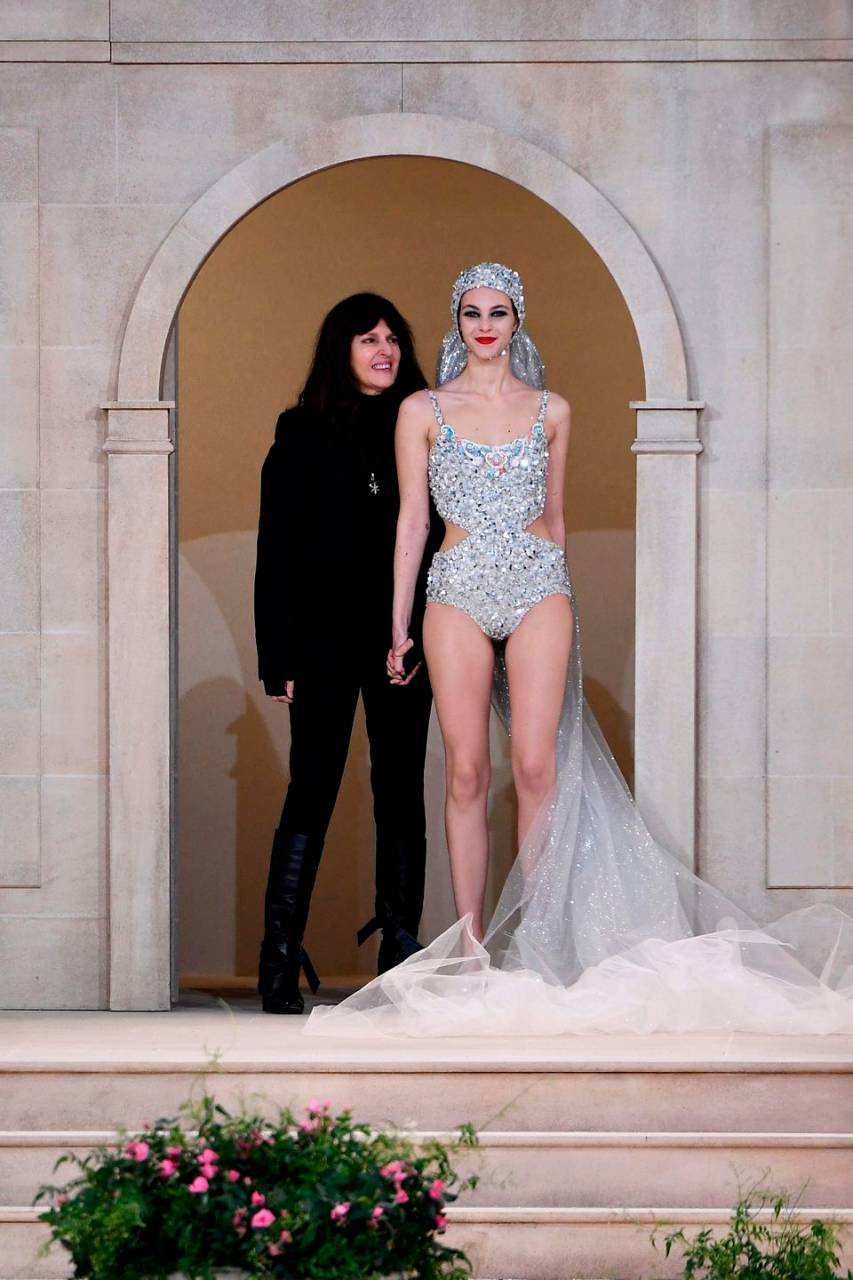 Abito Da Sposa Chanel 19 Da Matrimonio A Bordo Piscina