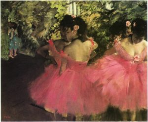 Dancers In Pink - Edgar Degas