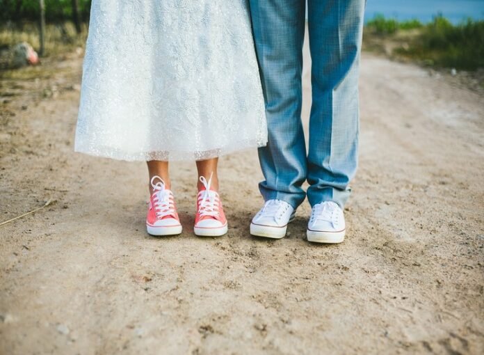 Scarpe basse per la sposa