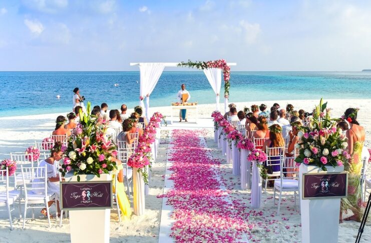 Beach wedding