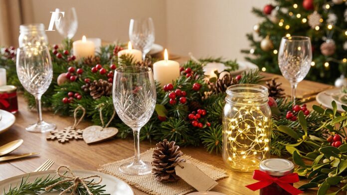 segnaposto matrimonio natalizio