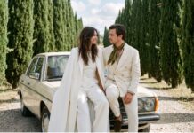 Il matrimonio di Damiano David e Dove Cameron: pura magia toscana da copiare Matrimonio di Damiano David e Dove Cameron